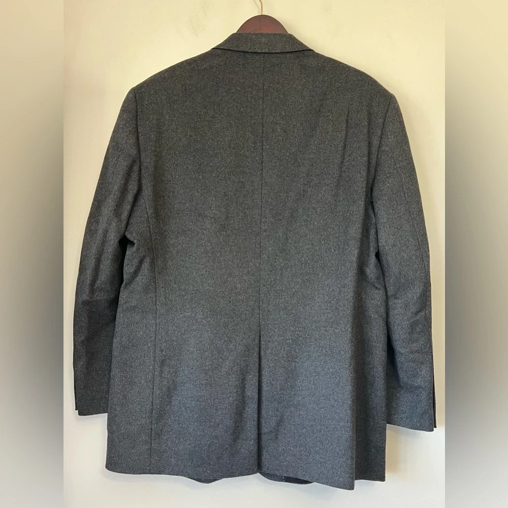 Tommy Hilfiger Mens Sport Coat Jacket Wool Silk Cashmere Blend Size 42R Office